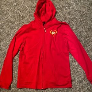 NWOT Kansas City Chiefs Full-Zip Jacket - Size XL